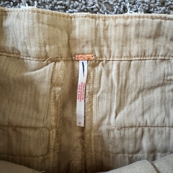 NWOT FREE PEOPLE All Yours Micro Shorts - SZ 2 - COLOR : NEUTRAL - Picture 7 of 8